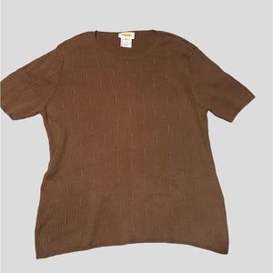 Brown sweater